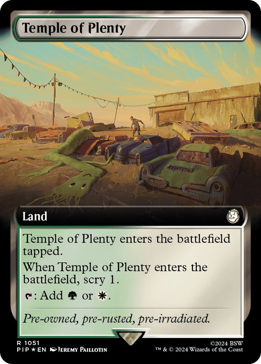 Temple of Plenty (Extended Art) (Surge Foil)