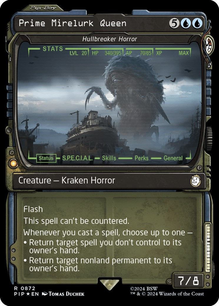 Prime Mirelurk Queen - Hullbreaker Horror (Showcase) (Surge Foil) [PIP - 872]
