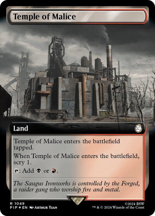 Temple of Malice (Extended Art) (Surge Foil) [PIP - 1049]