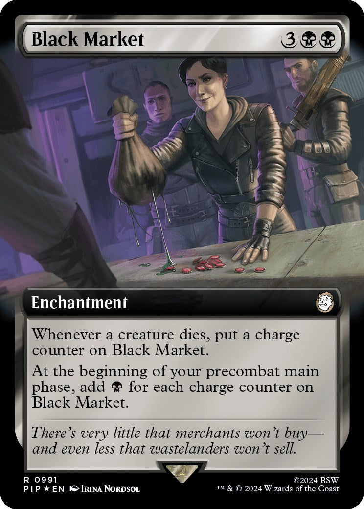 Black Market (Extended Art) (Surge Foil) [PIP - 991]
