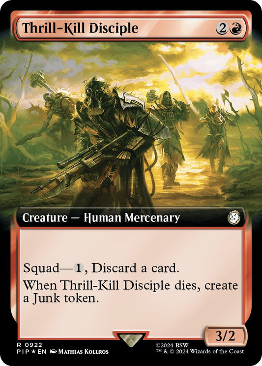 Thrill-Kill Disciple (Extended Art) (Surge Foil) [PIP - 922]