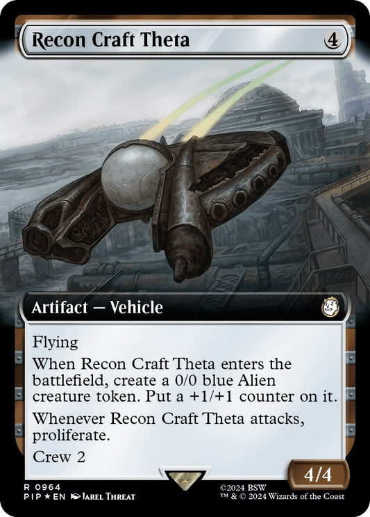 Recon Craft Theta (Extended Art) (Surge Foil)