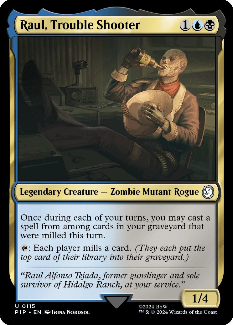 Raul, Trouble Shooter