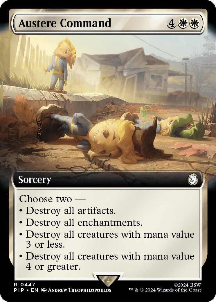 Austere Command (Extended Art) [PIP - 447]