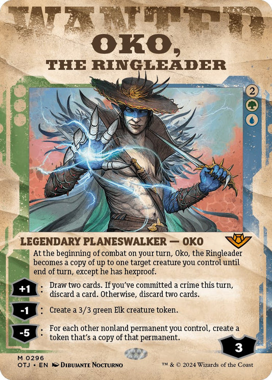 Oko, the Ringleader (Showcase) [OTJ - 296]