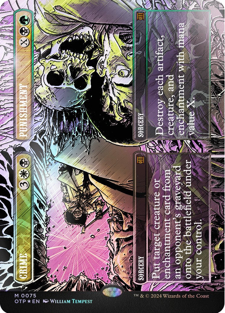 Crime // Punishment (Textured Foil) [OTP - 75]