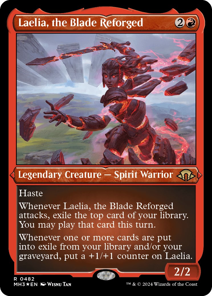 Laelia, the Blade Reforged (Foil Etched)