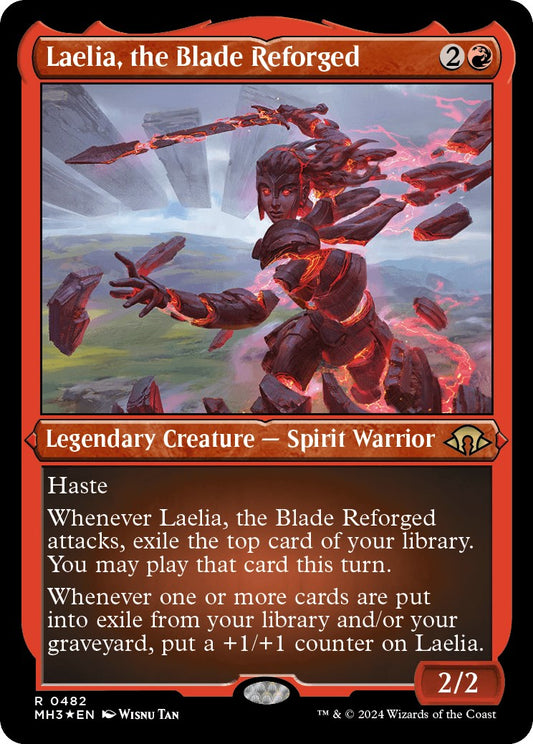 Laelia, the Blade Reforged (Foil Etched)