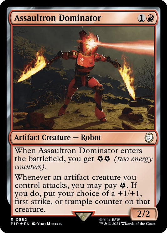 Assaultron Dominator (Surge Foil) [PIP - 582]