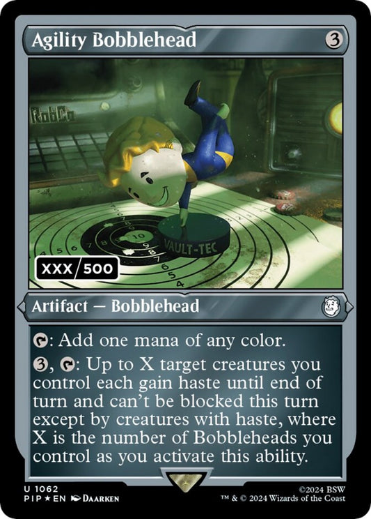 Agility Bobblehead (Serial Numbered)