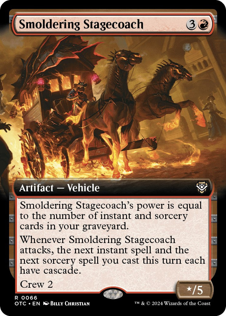 Smoldering Stagecoach (Extended Art)