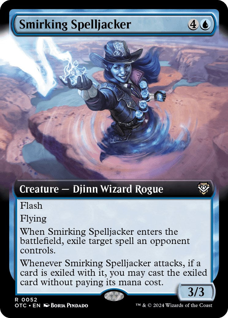 Smirking Spelljacker (Extended Art) [OTC - 52]