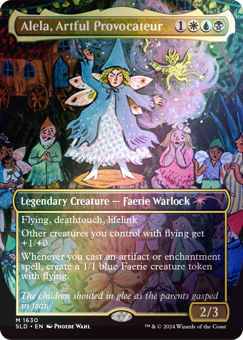 Alela, Artful Provocateur (1630) (Rainbow Foil)