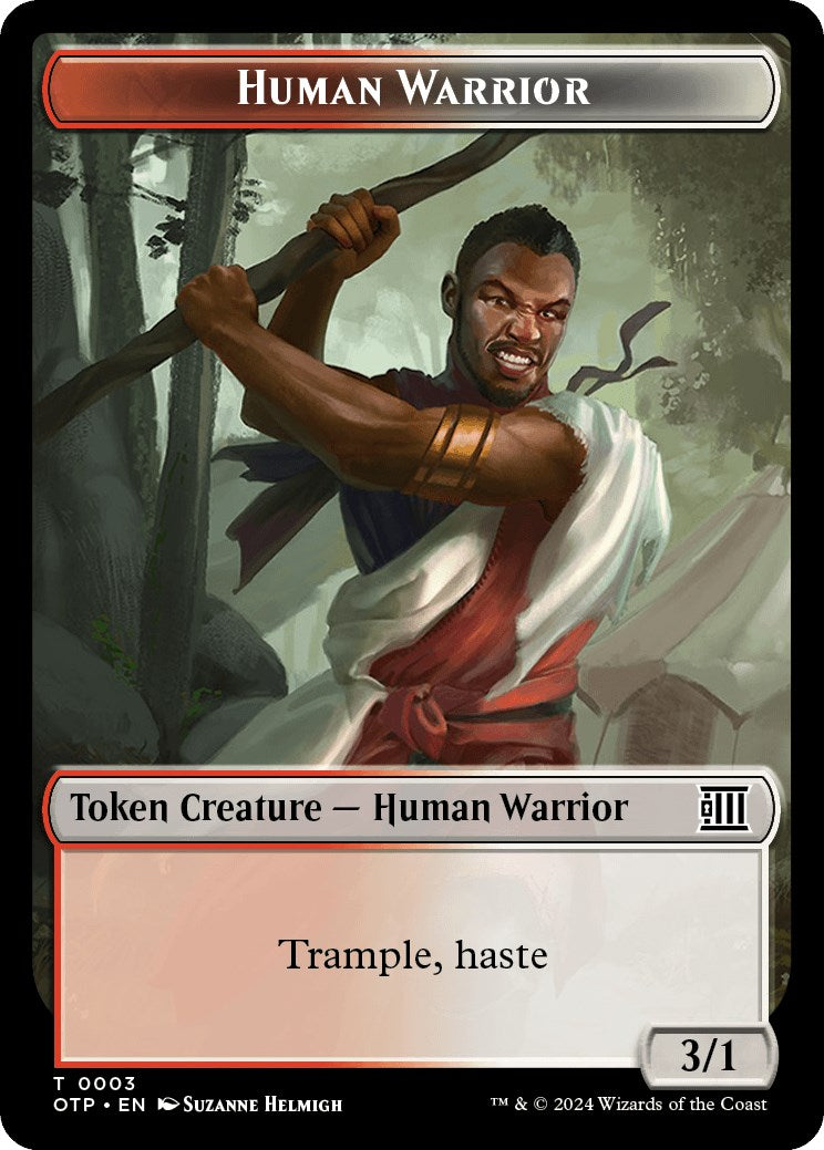Human Warrior Token