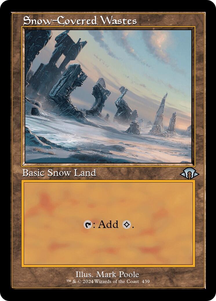Snow-Covered Wastes (Retro Frame) [MH3 - 439]