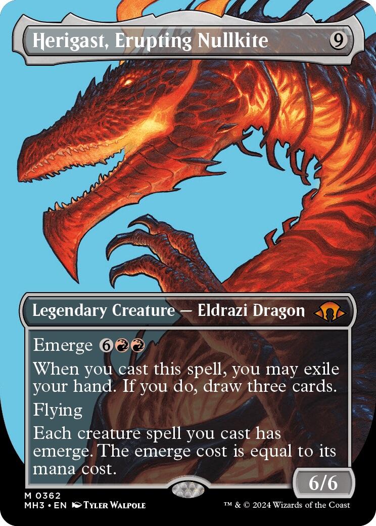Herigast, Erupting Nullkite (Borderless) [MH3 - 362]