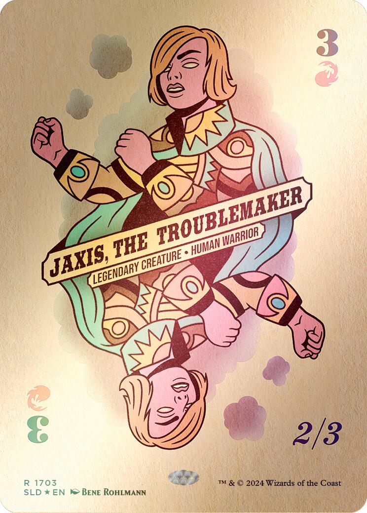 Jaxis, the Troublemaker (Rainbow Foil)