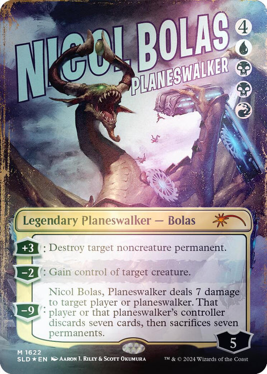 Nicol Bolas, Planeswalker (Rainbow Foil)