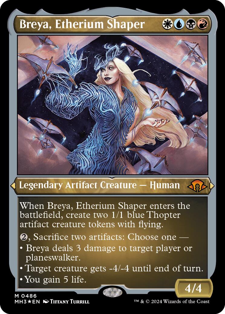 Breya, Etherium Shaper (Foil Etched) [MH3 - 486]
