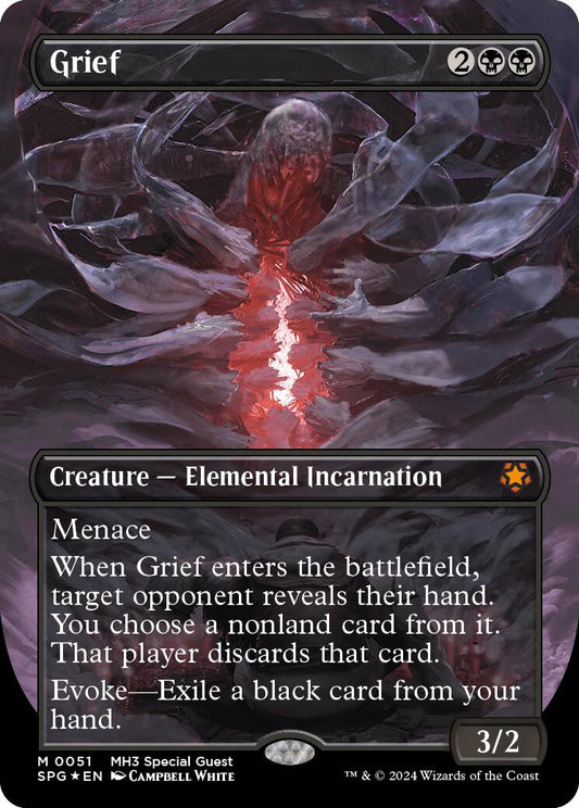 Grief (Borderless) (Textured Foil) [SPG - 51]