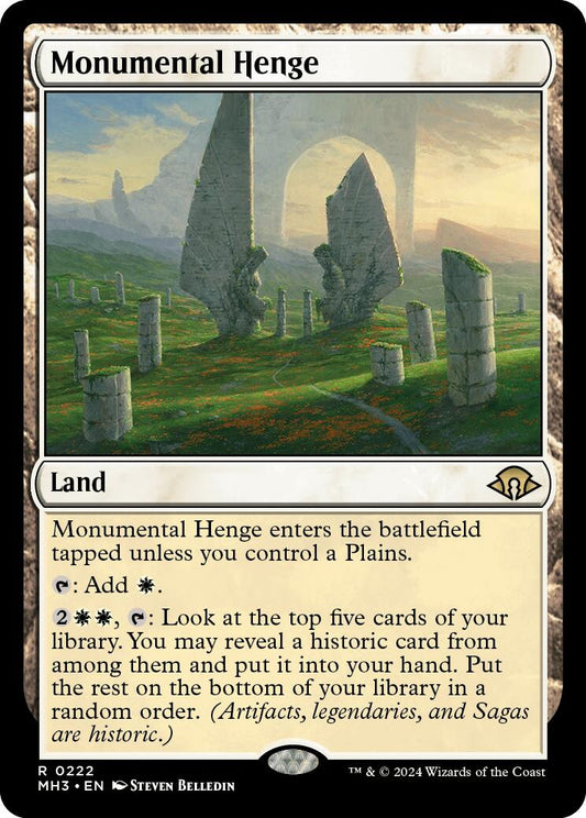 Monumental Henge [MH3 - 222]