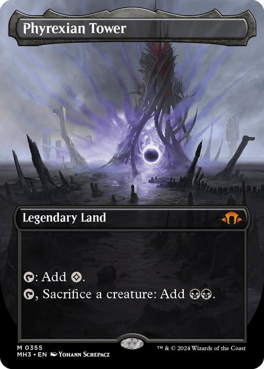 Phyrexian Tower (Borderless) [MH3 - 355]
