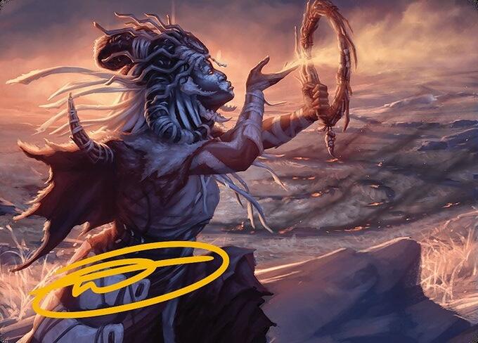 Witch Enchanter Art Card (Gold-Stamped Signature) [ASMH3 - 16]