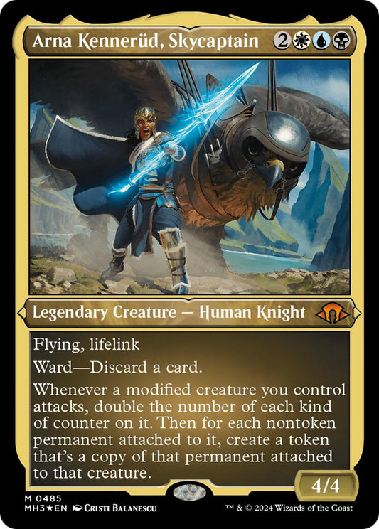 Arna Kennerud, Skycaptain (Foil Etched) [MH3 - 485]