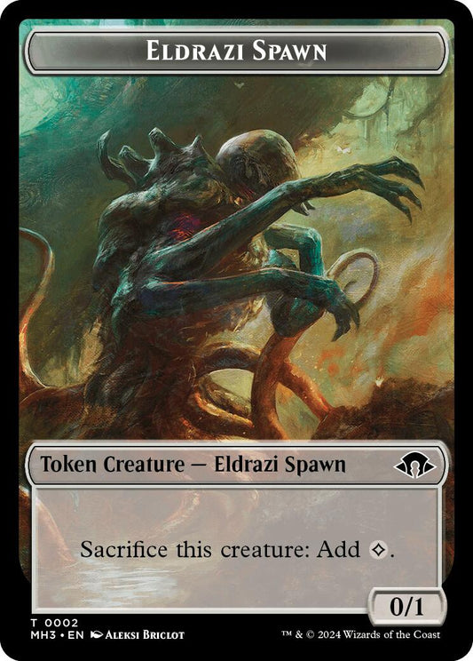 Eldrazi Spawn // Soldier Double-Sided Token [MH3 - 2 // 7]