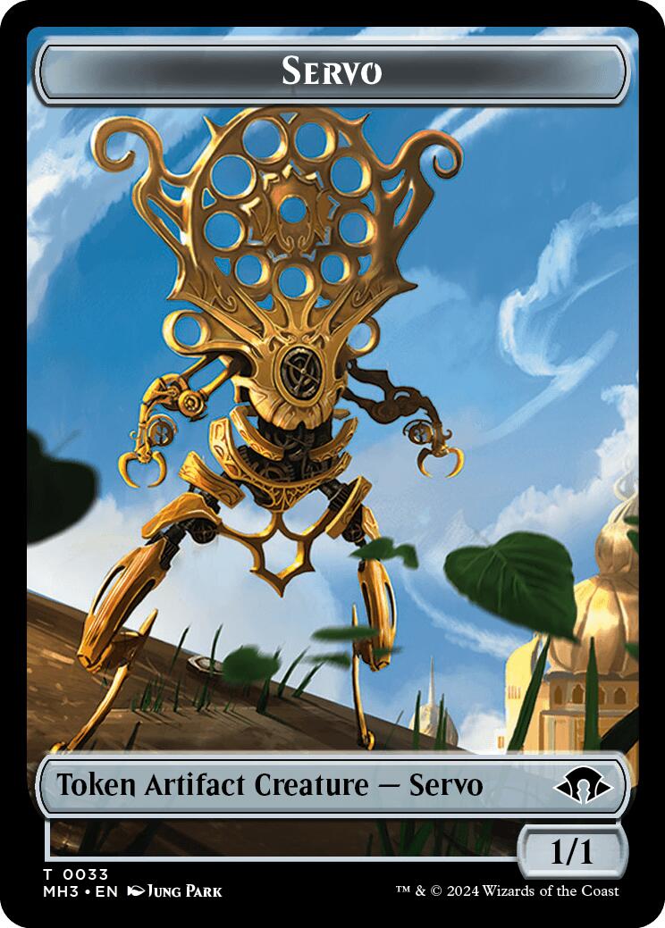 Servo // Cat Double-Sided Token