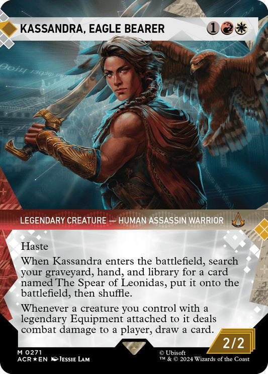 Kassandra, Eagle Bearer (Showcase) (Textured Foil) [ACR - 271]