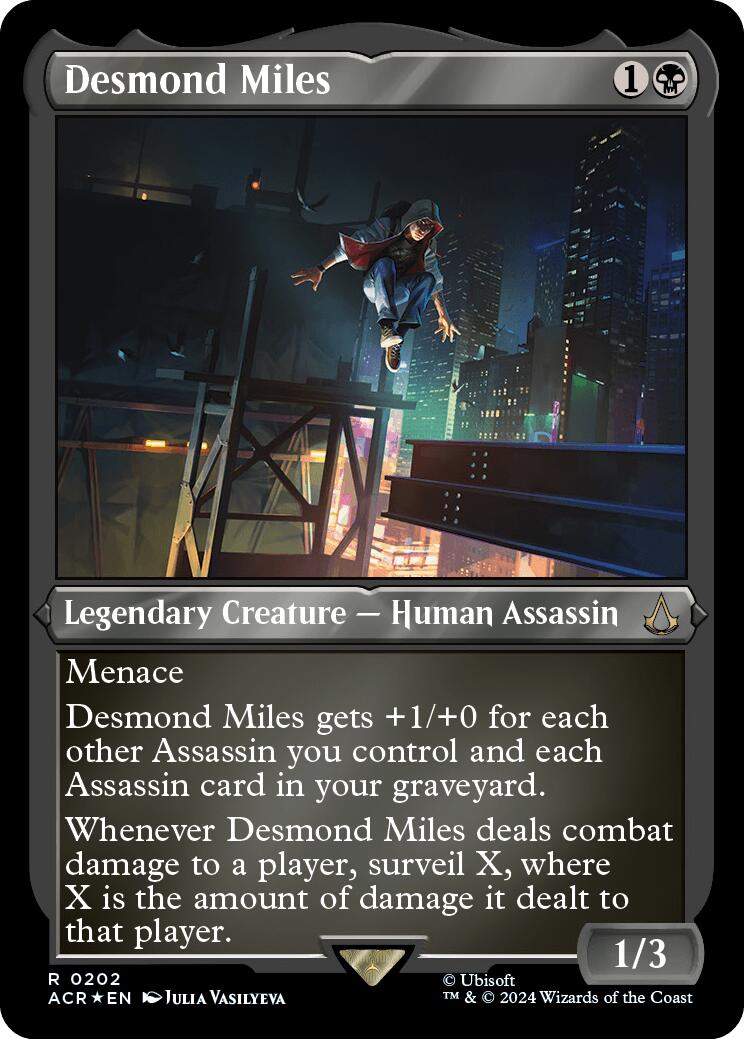 Desmond Miles (Foil Etched) [ACR - 202]