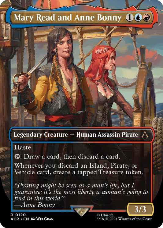 Mary Read and Anne Bonny (Borderless) [ACR - 120]