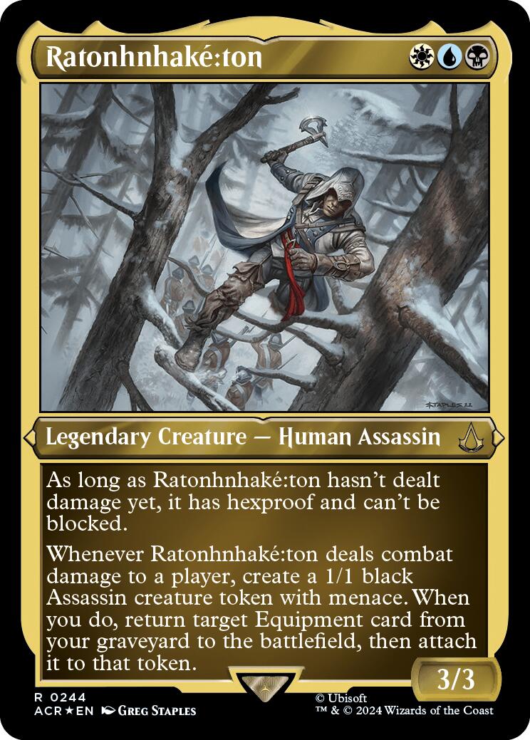 Ratonhnhake:ton (Foil Etched) [ACR - 244]