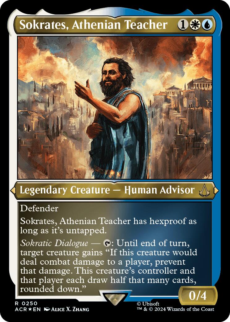 Sokrates, Athenian Teacher (Foil Etched) [ACR - 250]