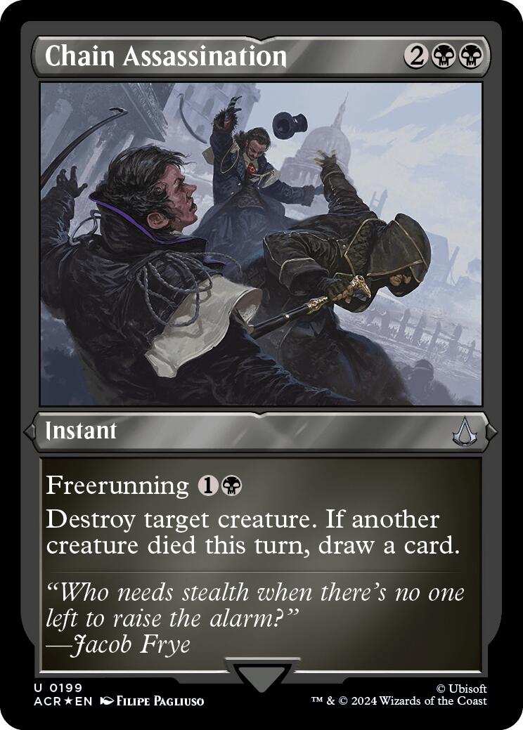 Chain Assassination (Foil Etched)