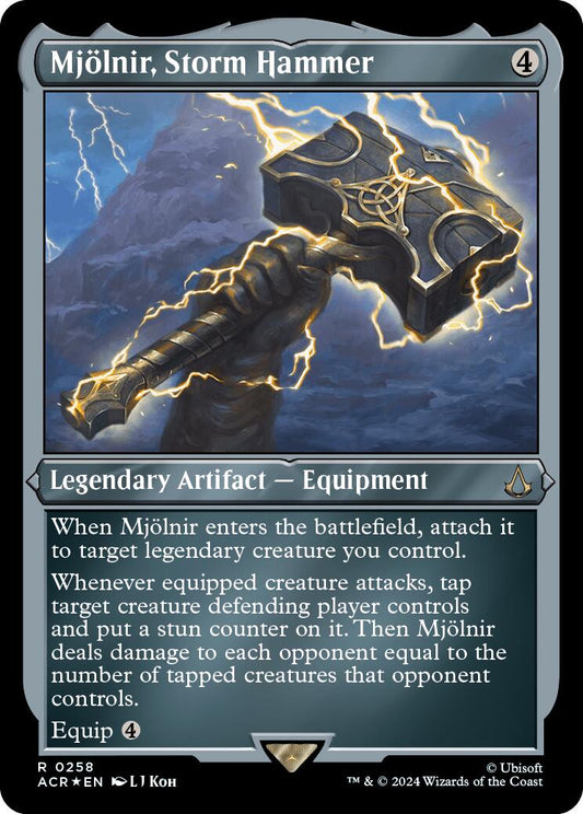 Mjolnir, Storm Hammer (Foil Etched) [ACR - 258]