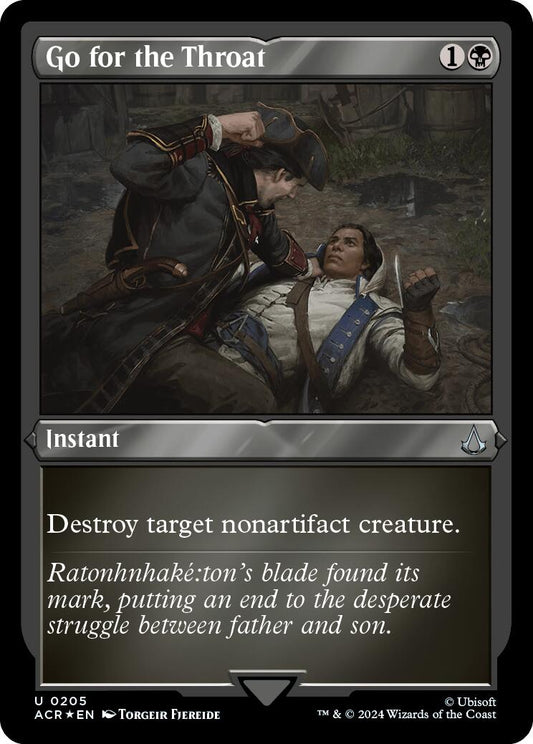 Go for the Throat (Foil Etched)