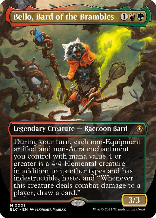 Bello, Bard of the Brambles (Borderless) [BLC - 1]