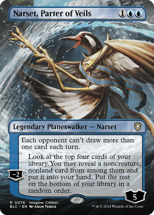 Narset, Parter of Veils (Borderless) [BLC - 76]