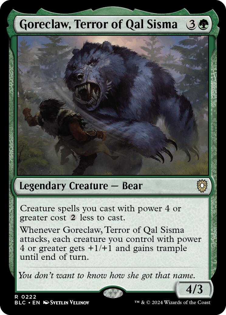 Goreclaw, Terror of Qal Sisma [BLC - 222]