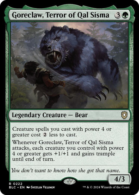 Goreclaw, Terror of Qal Sisma [BLC - 222]