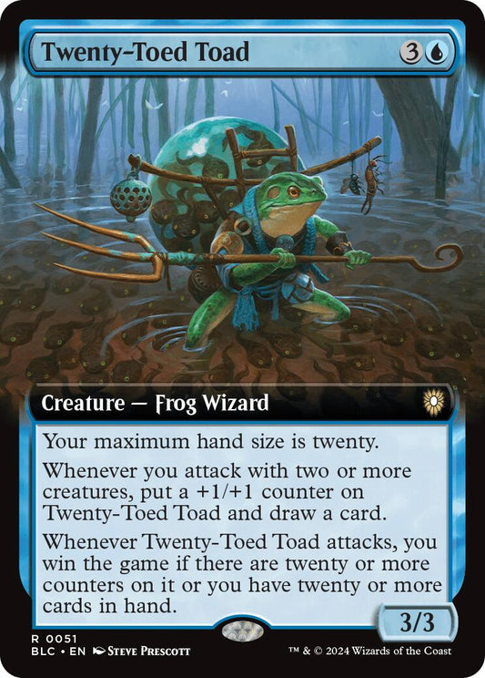 Twenty-Toed Toad (Extended Art) [BLC - 51]