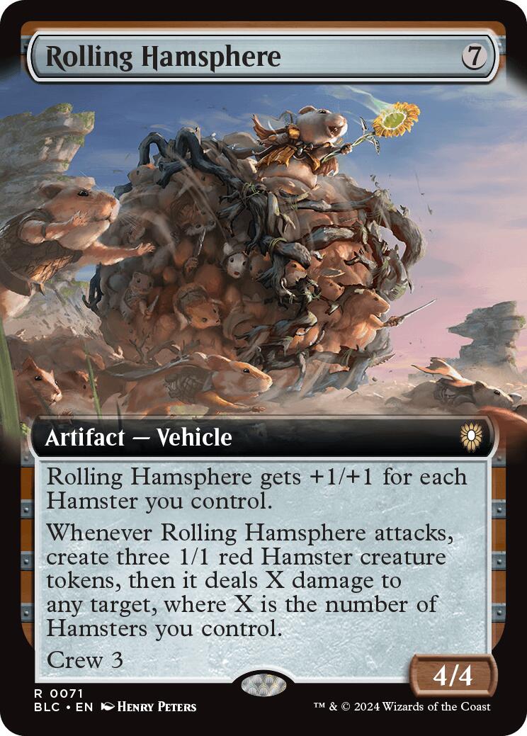 Rolling Hamsphere (Extended Art) [BLC - 71]
