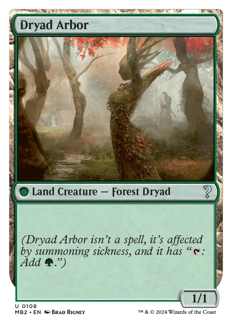 Dryad Arbor (White Border) [MB2 - 108]