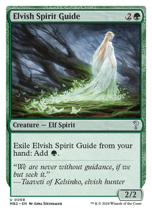 Elvish Spirit Guide (White Border) [MB2 - 68]