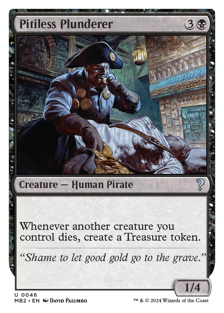 Pitiless Plunderer (White Border) [MB2 - 46]