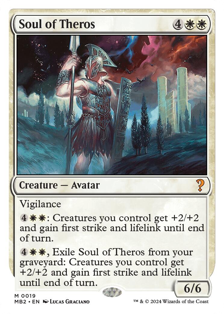 Soul of Theros (White Border)
