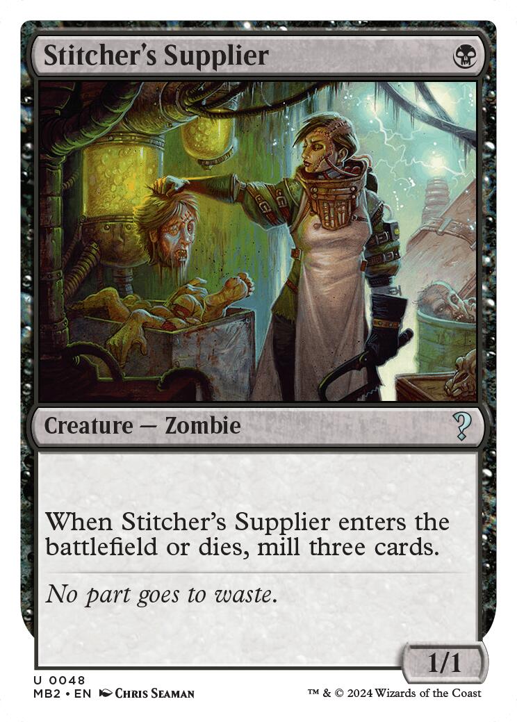 Stitcher's Supplier (White Border)