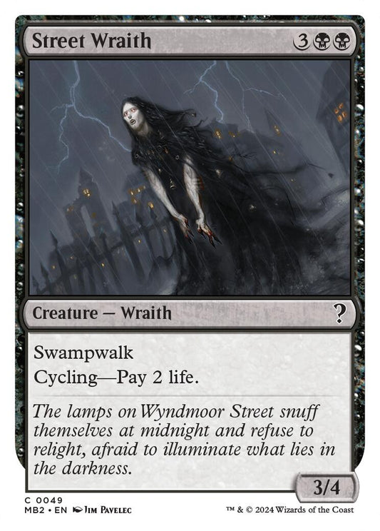 Street Wraith (White Border)